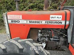 Massey Ferguson 290 Tractor 4wd For Farm Very Original PLUS VAT
