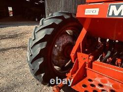 Massey Ferguson 30 seed drill with transport kit and 12.4/11 x 28 Goodyear tyres
