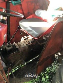 Massey Ferguson 35 3 Cylinder Tractor With Cab Original Condition