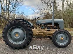 Massey Ferguson 35 Grey and Gold Tractor