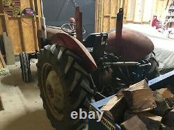 Massey Ferguson 35 Tractor 3 Cylinder Plus Flail & Other Implements
