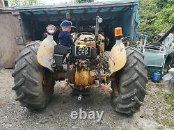 Massey Ferguson 35 industrial tractor Antique Tractor Front Loader MF35 FE35 23c