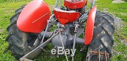 Massey Ferguson 35 tractor (3 cylinder)