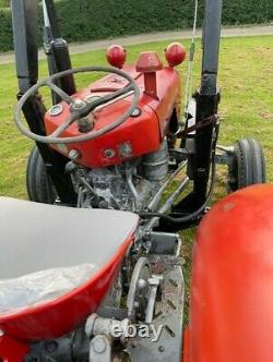 Massey Ferguson 35 tractor with loader. Fine example. Lovely runner