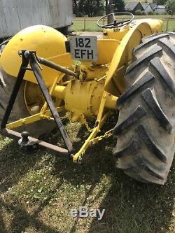 Massey Ferguson 35x 205 Industrial rare model. Built for council use with V5