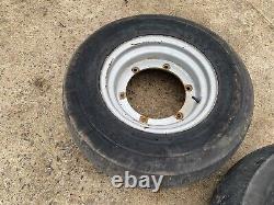 Massey Ferguson 360 4wd Tractor Front Wheels And Tyres 13.0/65-18 (vat Included)