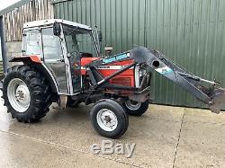 Massey Ferguson 365 2wd Tractor Cw Quickie Loader