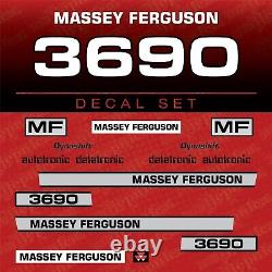Massey Ferguson 3690 decal aufkleber adesivo sticker set