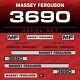 Massey Ferguson 3690 Decal Aufkleber Adesivo Sticker Set