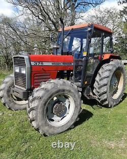 Massey Ferguson 375 4WD Tractor 3500 hrs £12,000 + VAT