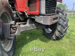 Massey Ferguson 390 Tractor And MF 80 Loader. F Reg. Genuine 5668 Hours