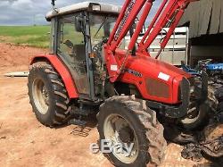 Massey Ferguson 4225 With Loader Only 890 Hours. 65hp