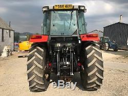 Massey Ferguson 4255 4WD Tractor With MX100 Loader And Bucket