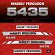 Massey Ferguson 5435 (2006) Tractor Aftermarket Decal Sticker Aufkleber Set