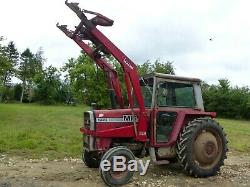 Massey Ferguson 565 Tractor with 80 Loader