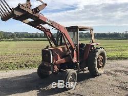 Massey Ferguson 590 Barn Find Tractor With Loader