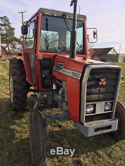 Massey Ferguson 590, off Farm, project, barn Find, tractor, V5 Present