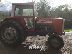 Massey Ferguson 595 2wd antique tractor, Perkins engine