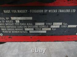 Massey Ferguson 5 Tipping Trailer / Massey Ferguson Trailer / Tipping Trailer