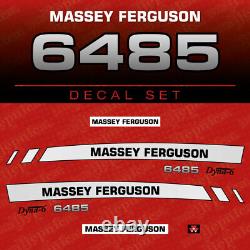 Massey Ferguson 6460, 6465, 6470, 6475, 6480, 6485, 6490, 6495 tractor decal set