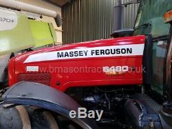 Massey Ferguson 6480 Tractor (Dyna 6, Front linkage, Full suspension,)