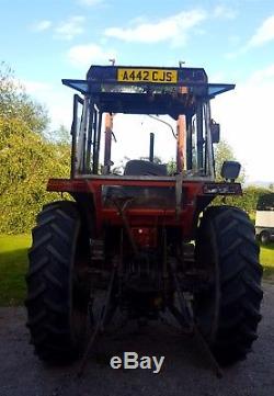 Massey Ferguson 690 tractor 2WithD C/W Massey front loader, recently serviced