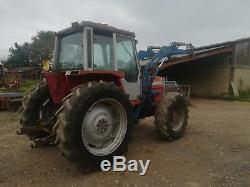 Massey Ferguson 698 Tractor with Tanco Loader