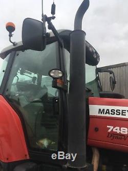 Massey Ferguson 7480 tractor. Not fendt case claas