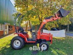 Massey Ferguson Compact Tractor 1531 with a Lewis 2520 Front Loader