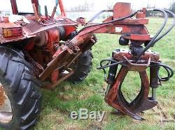 Massey Ferguson Forestry Tractor Skidder Winch