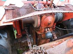 Massey Ferguson Forestry Tractor Skidder Winch