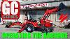 Massey Ferguson Gc1720 Tlb Sub Compact Tractor Backhoe Operation