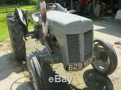 Massey Ferguson Grey Fergi Vintage Tractor 1950 Ted20 Diesel