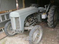 Massey Ferguson Grey Fergi Vintage Tractor 1950 Ted20 Diesel