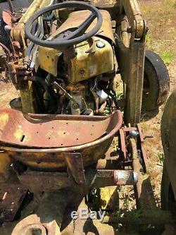 Massey Ferguson Industrial 702 tractor, rare model