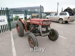 Massey Ferguson MF130 2WD Tractor Vintage Classic Barn Find