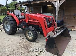 Massey Ferguson MF1533 33hp 4wd compact tractor with loader, low hours NO VAT V5
