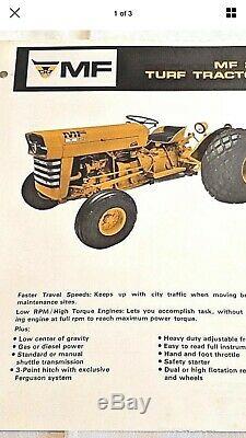 Massey Ferguson MF20 Industrial Tractor