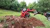 Massey Ferguson Sub Tractor Vs Tree Stump
