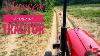 Massey Ferguson Tractor Off Road Driving Rural Village Life Rajasthan