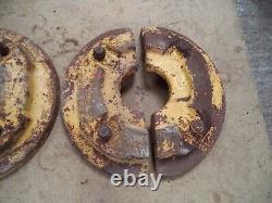 Massey Ferguson Tractor Wheel Weights 19 front wheel weights MF 148, 550, 165