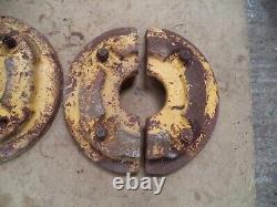 Massey Ferguson Tractor Wheel Weights 19 front wheel weights MF 148, 550, 165