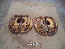 Massey Ferguson Tractor Wheel Weights 19 front wheel weights MF 148, 550, 165