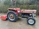 Massey Ferguson Tractor 135 Multipower With 5ft Spares Or Repair Topper