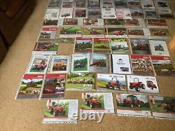 Massey Ferguson tractor brochure job lot x 53