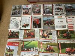 Massey Ferguson tractor brochure job lot x 53