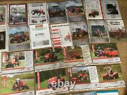 Massey Ferguson tractor brochure job lot x 53