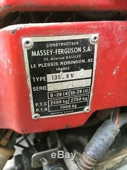 Massey ferguson 135 MKIII Vine Yard tractor