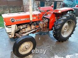 Massey ferguson 135/antique tractor/vintage tractor/massey/ferguson/tractor