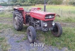 Massey ferguson 135 tractor. ONLY 1600 HOURS! With V5 1971